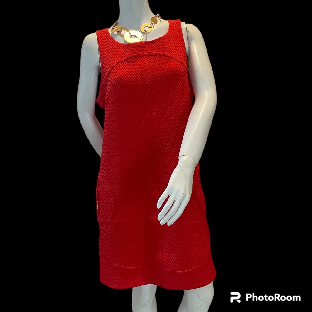 Sharagano  Sheath Dress Orange Size 12